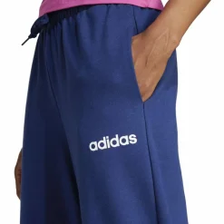 Essentials Linear French Terry Cuffed Damen Hose
