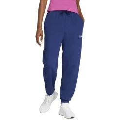 Essentials Linear French Terry Cuffed Damen Hose