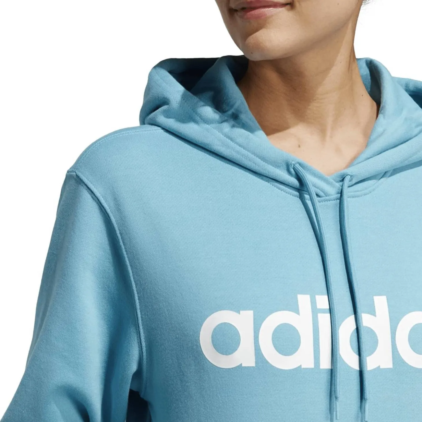 Essentials Linear Hoodie Damen Kapuzensweater