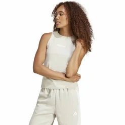 Essentials Linear Slim Cotton Damen T-Shirt