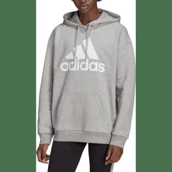 Essentials Logo Boyfriend Fleece Hoodie Damen Kapuzensweater