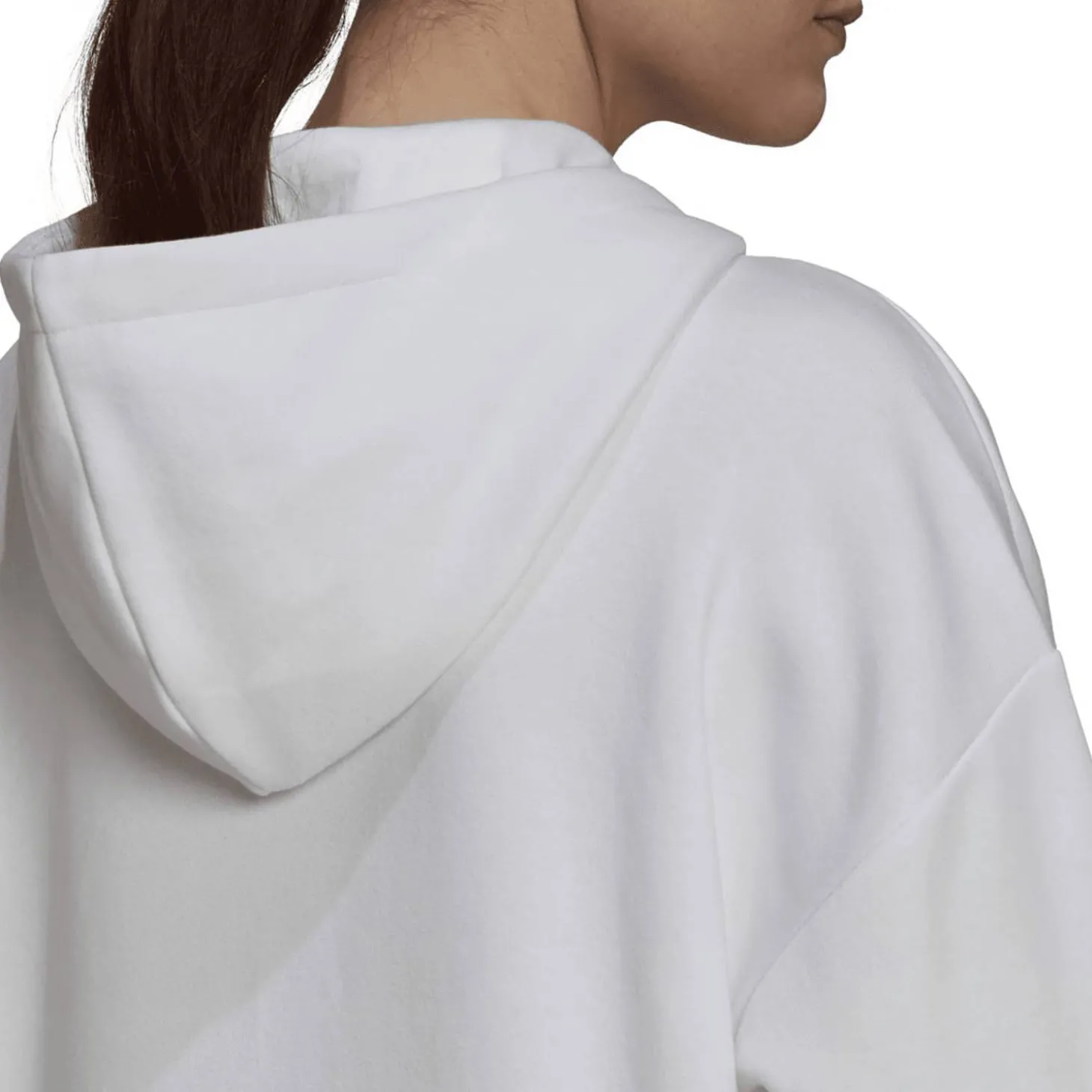 Essentials Logo Boyfriend Fleece Hoodie Damen Kapuzensweater