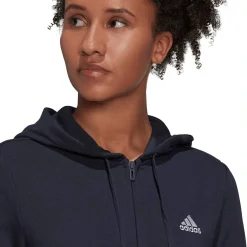 Essentials Logo Kapuzenjacke Damen Kapuzensweater