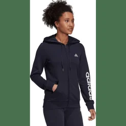 Essentials Logo Kapuzenjacke Damen Kapuzensweater