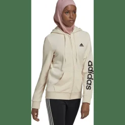 Essentials Logo Kapuzenjacke Damen Kapuzensweater