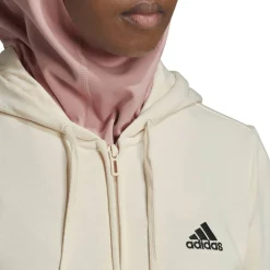Essentials Logo Kapuzenjacke Damen Kapuzensweater