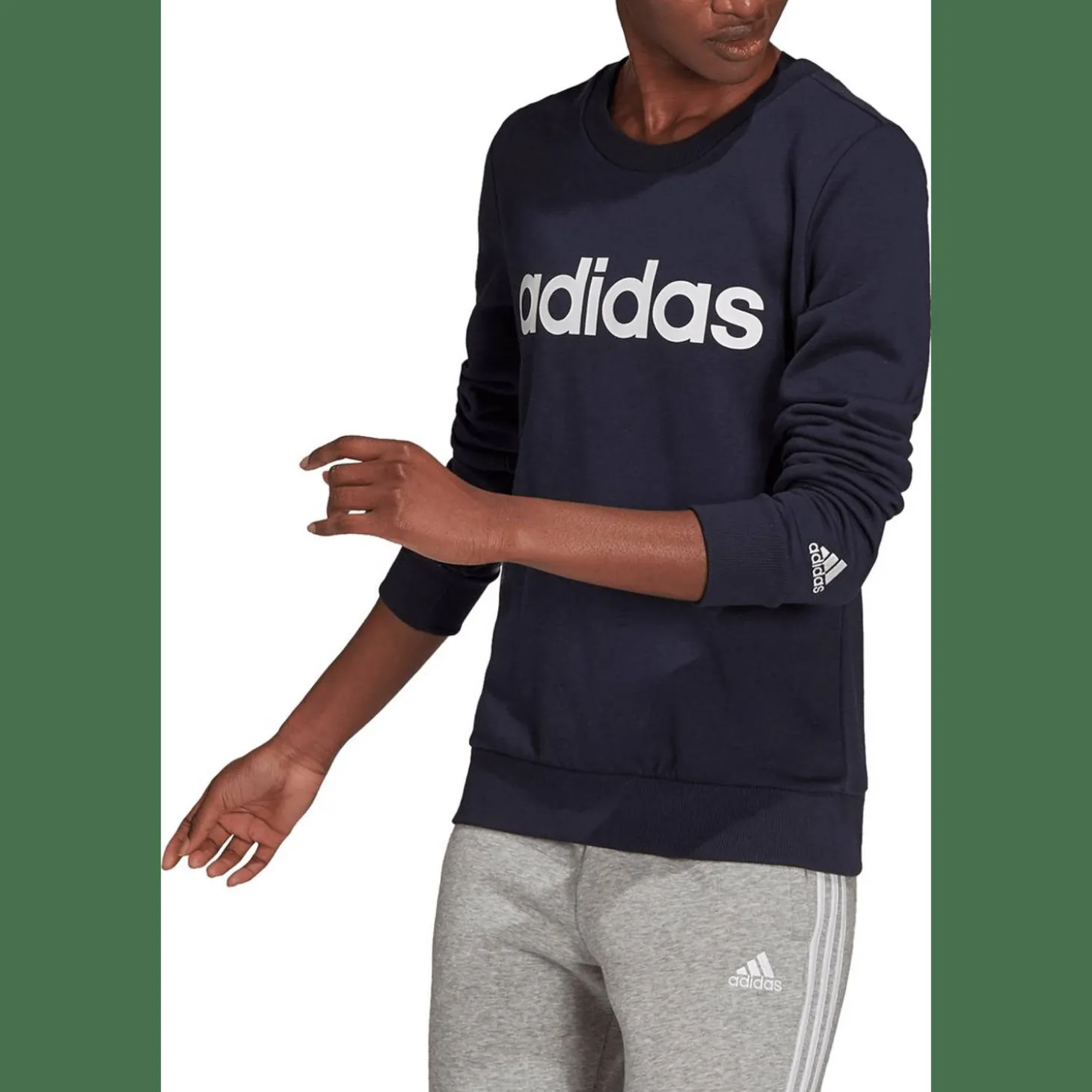 Essentials Logo Sweatshirt Damen Sweatshirt