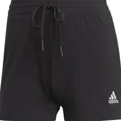 Essentials Slim 3-Streifen Damen Shorts