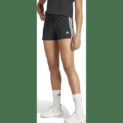 Essentials Slim 3-Streifen Damen Shorts