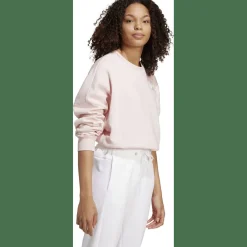 Essentials Small Logo Feel Cozy Sweatshirt Damen Sweatshirt