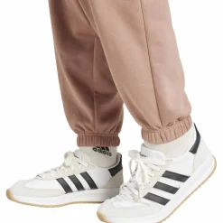 Essentials Small Logo French Terry Cuffed Damen Hose
