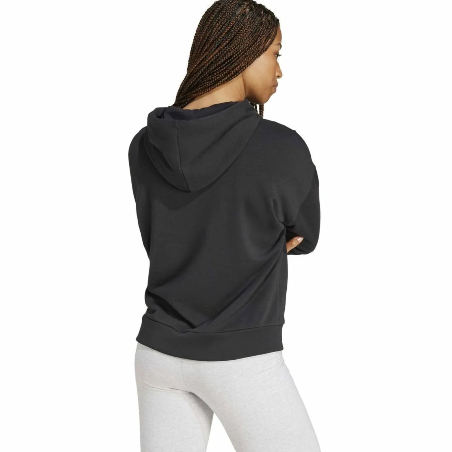Essentials Small Logo French Terry Damen Kapuzensweater