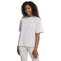 Essentials 3-Streifen Boyfriend Damen T-Shirt