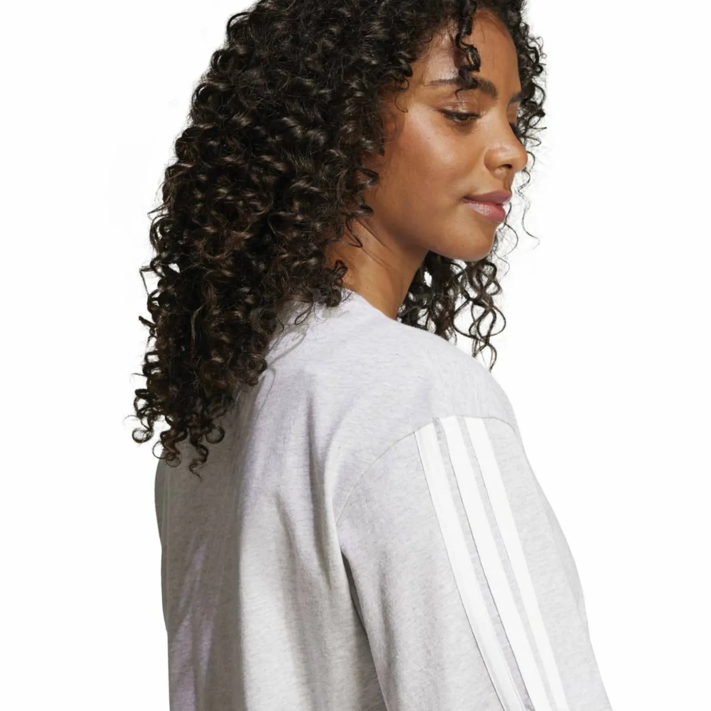 Essentials 3-Streifen Boyfriend Damen T-Shirt
