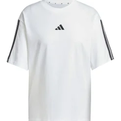 Essentials 3-Streifen Boyfriend Damen T-Shirt