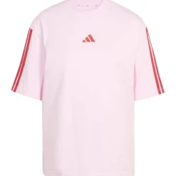 Essentials 3-Streifen Boyfriend Damen T-Shirt