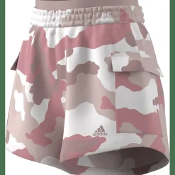 Essentials 3-Streifen Camo-Print Cargoshorts Damen Shorts