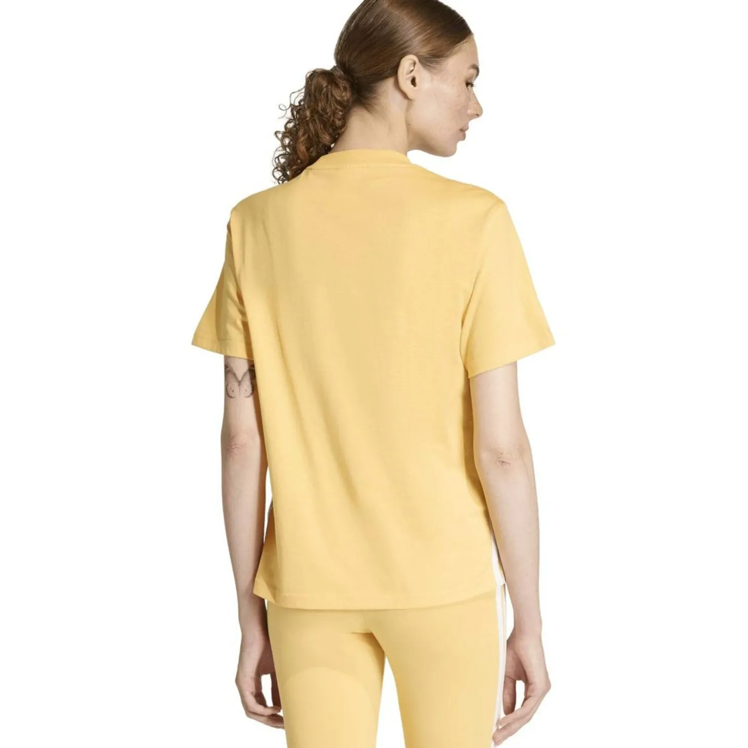 Essentials 3-Streifen Cotton Damen T-Shirt