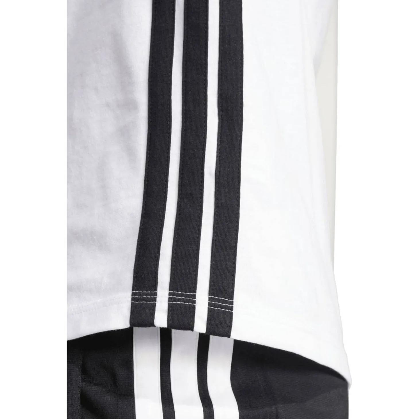 Essentials 3-Streifen Cotton Damen T-Shirt