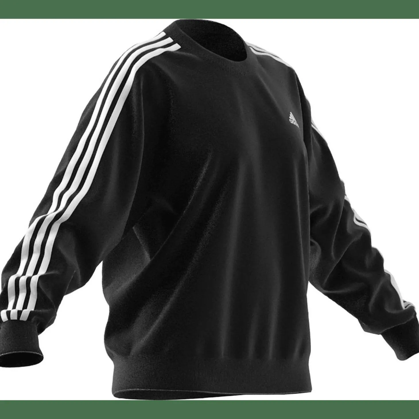 Essentials 3-Streifen Damen Sweatshirt
