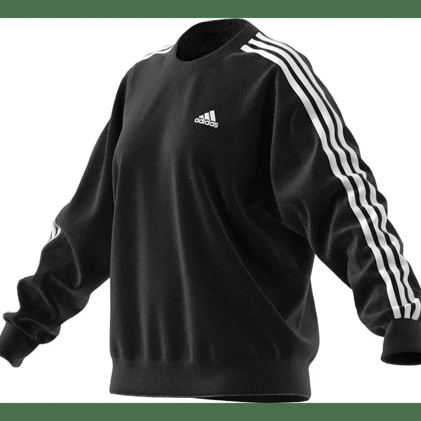 Essentials 3-Streifen Damen Sweatshirt