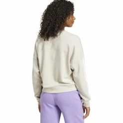 Essentials 3-Streifen French Terry Damen Sweatshirt