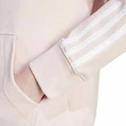 Essentials 3-Streifen French Terry Regular Damen Kapuzensweater
