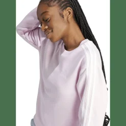 Essentials 3-Streifen Sweatshirt Damen Sweatshirt