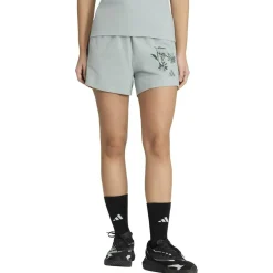 Essentials 3-Stripes Cotton Damen Shorts