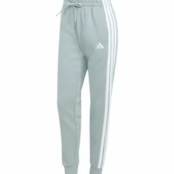 Essentials 3-Stripes Fleece Slim Joggers Damen Hose