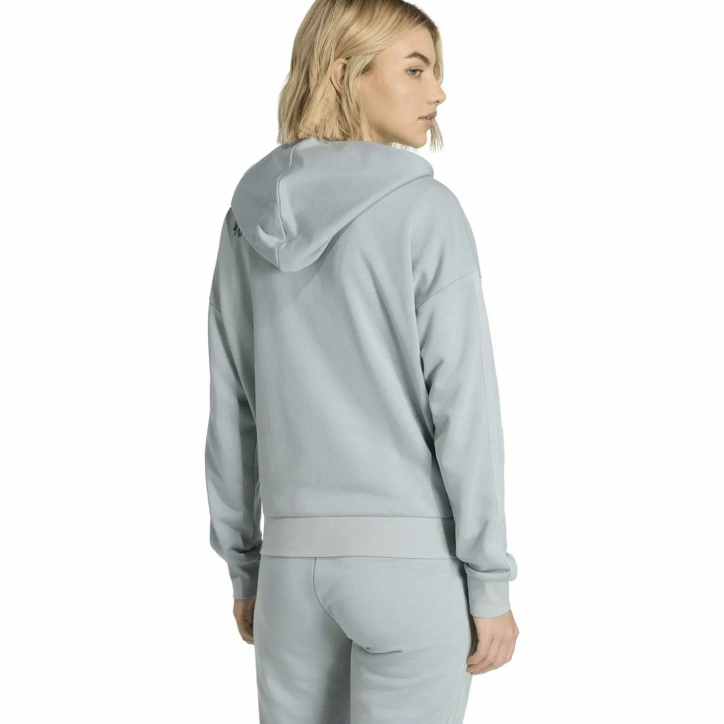 Essentials 3-Stripes French Terry Full ZIP Hoodie Damen Kapuzensweater