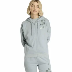 Essentials 3-Stripes French Terry Full ZIP Hoodie Damen Kapuzensweater