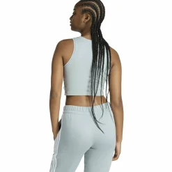Essentials 3-Stripes Padded Tank Damen Top