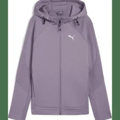Evostripe Full-Zip Damen Kapuzensweater