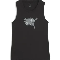 Floral Ribbon Graphic Damen T-Shirt