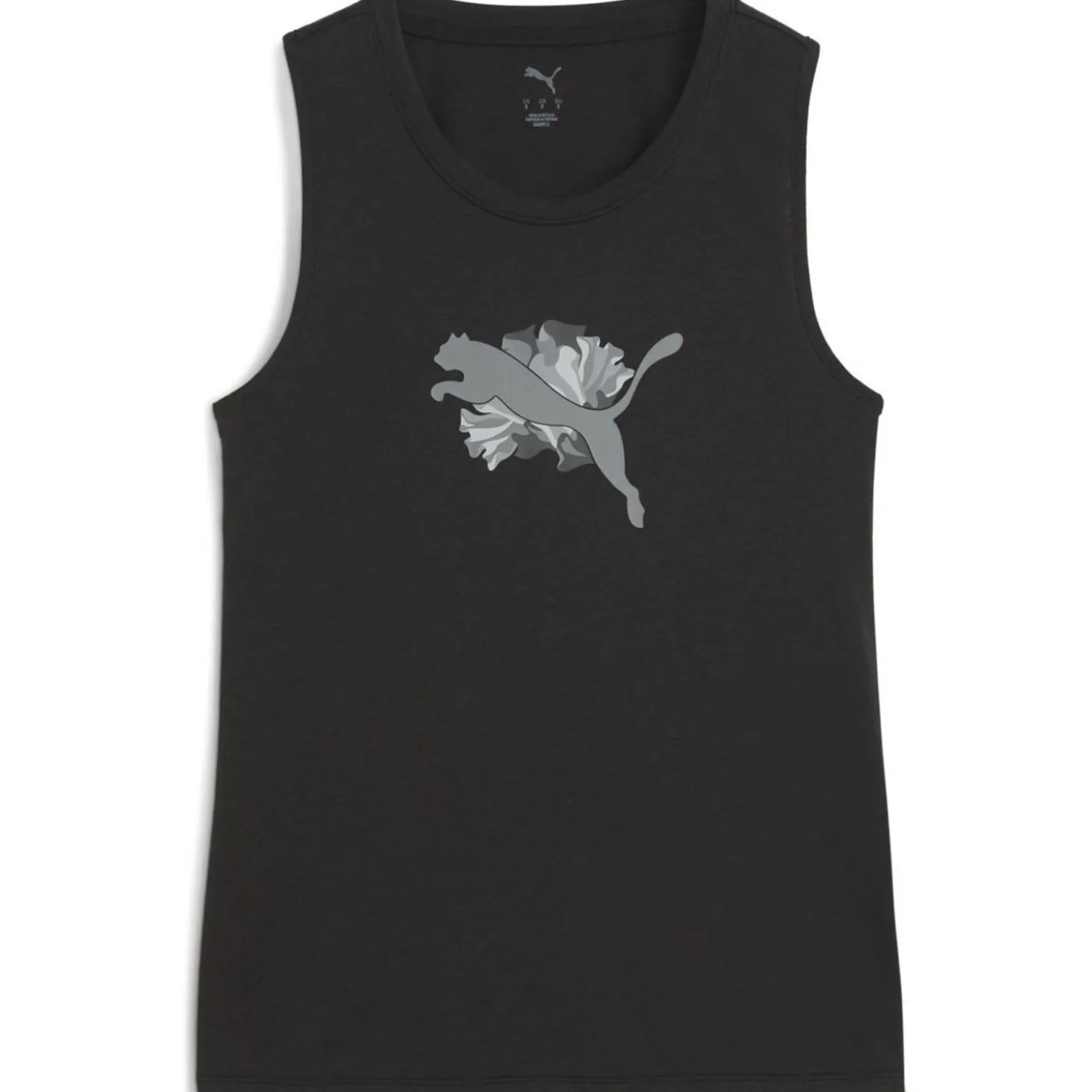 Floral Ribbon Graphic Damen T-Shirt