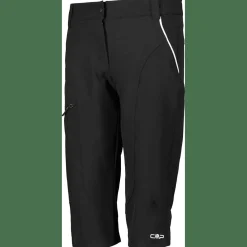 Free Bike Capri With Inner Mesh Underwear Damen Tights