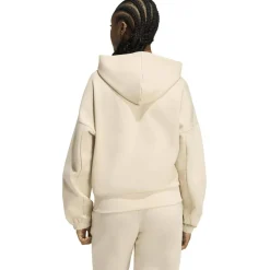 Future Icons Small Logo Full-Zip Damen Kapuzensweater