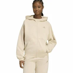 Future Icons Small Logo Full-Zip Damen Kapuzensweater