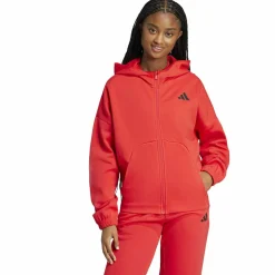 Future Icons Small Logo Full-Zip Damen Kapuzensweater