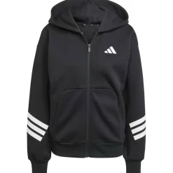 Future Icons 3-Streifen Damen Kapuzensweater