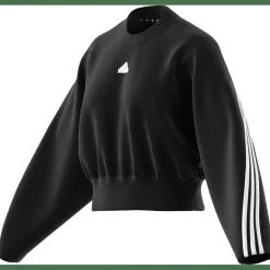 Future Icons Three Stripes Sweatshirt Damen Sweatshirt