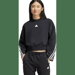 Future Icons Three Stripes Sweatshirt Damen Sweatshirt
