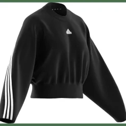 Future Icons Three Stripes Sweatshirt Damen Sweatshirt