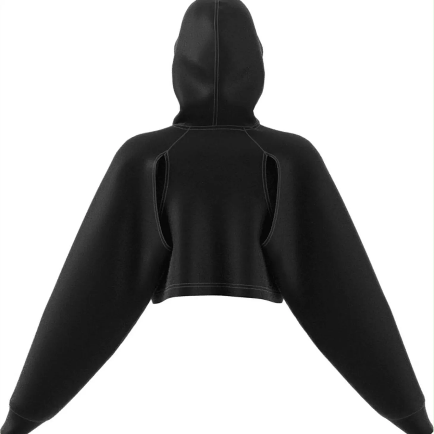 HIIT AEROREADY Crop Training Hoodie Damen Kapuzensweater