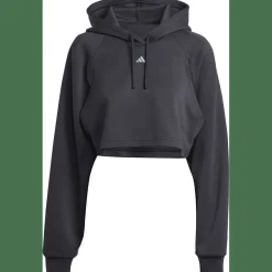 HIIT AEROREADY Crop Training Hoodie Damen Kapuzensweater