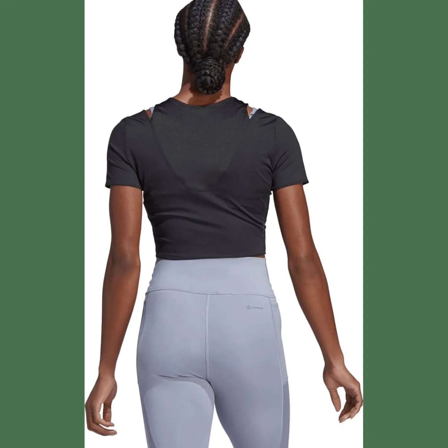 HIIT AEROREADY Crop Training T-Shirt Damen T-Shirt