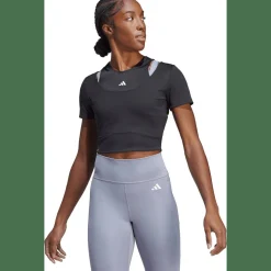 HIIT AEROREADY Crop Training T-Shirt Damen T-Shirt