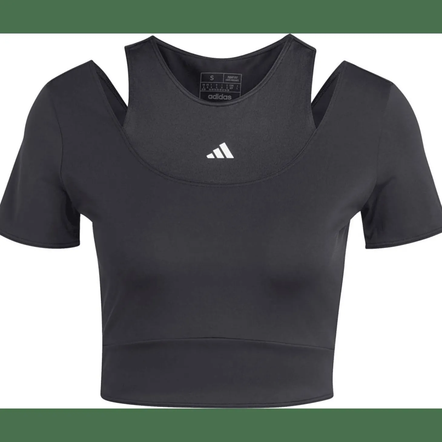 HIIT AEROREADY Crop Training T-Shirt Damen T-Shirt