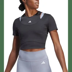 HIIT AEROREADY Crop Training T-Shirt Damen T-Shirt